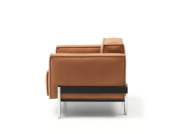 DS-21 QUBIC - Leather armchair with armrests by de Sede - view 3